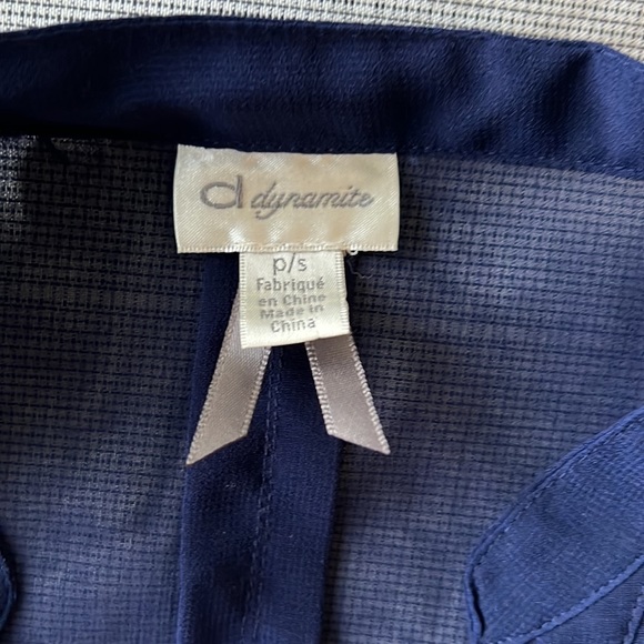 Dynamite sheer blouse - Picture 2 of 2